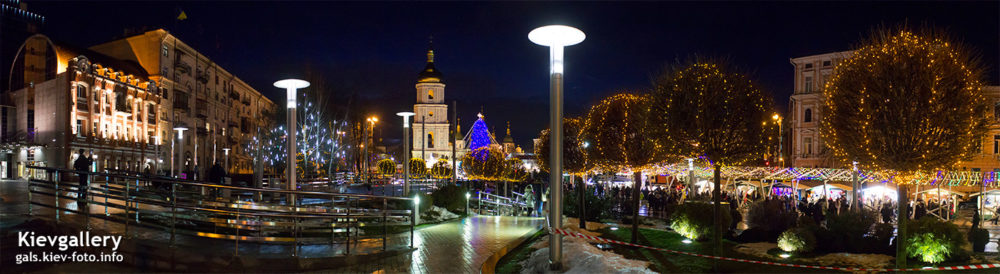 Главная новогодняя елка Киева 2018. Фотографии